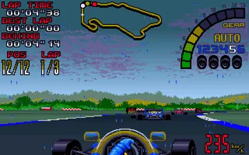 Nigel Mansell's World Championship (AGA)_Disk1 screen shot game playing